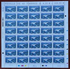 Timbre Feuille entière Poste