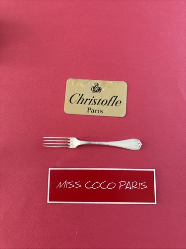 Fourchette gâteau christofle - fourchette,