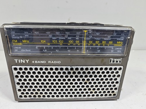 Radio vintage itt petite 4 - itt, À