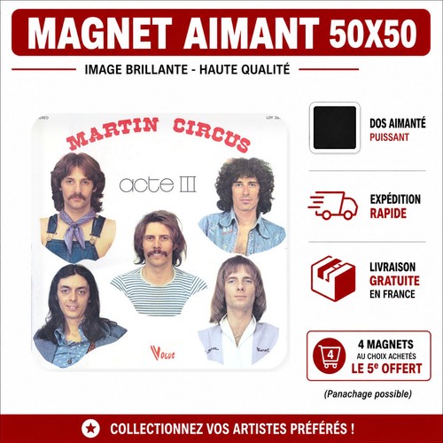 Magnet martin circus - magnet,