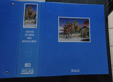 2 GRAND FICHIER DES DINOSAURES - FICHES COLLECTIONNEES CHEZ ATLAS - 1994