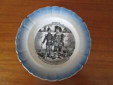 Petite Assiette Parlante de Digoin Sarreguemines Devinettes N°4