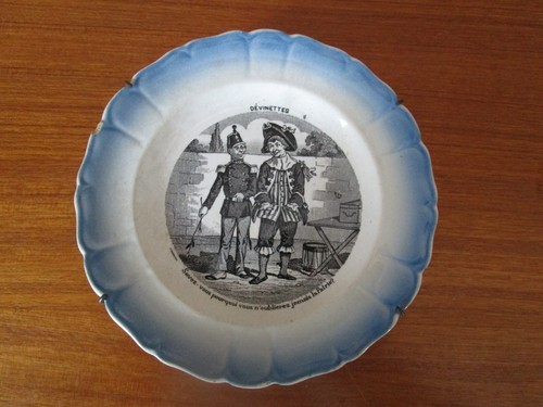Petite assiette parlante - petite, de
