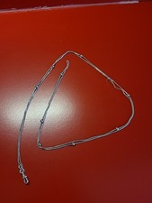 Ancienne chaine sautoir boules de montre gousset en argent massif  130cm