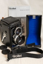 Rolleiflex 2.8 GX Planar + sacoche et pare-soleil, très beau