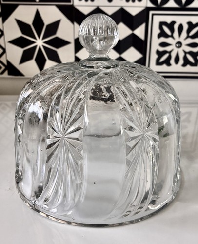 Cloche fromage cristal - à, en