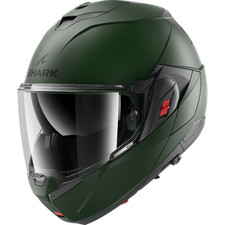 Casque Modulable Shark OXO BLANK Mat Dark Green Matt