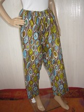 Pantalon de détente Tissu Africain Adulte M/L Neuf VFB021