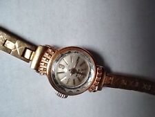 POP, incabloc MONTRE  Vintage en or jaune 18K mouvement mécanique à réparer