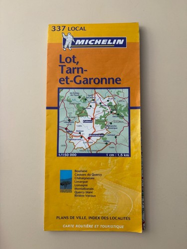 Ancienne carte michelin - michelin, n°337