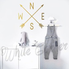 Arrow Compass Wall Decal