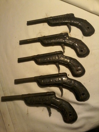 Ancien jouet pistolet eureka - jouet,