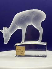 Figurine cerf en cristal