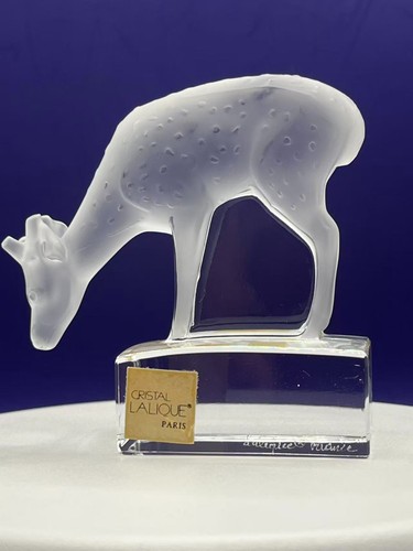 Figurine cerf cristal - figurine,