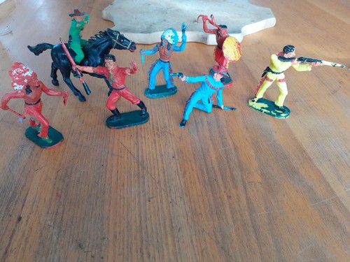 Figurines elastolin cowboys - elastolin.,