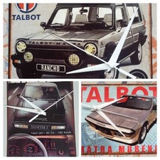 Horloge murale en métal MATRA