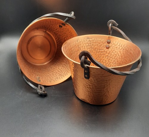 Ancien cache pots cuivre - ancien, en