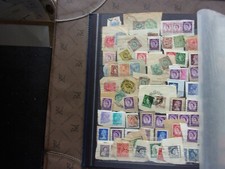 MONDE - lot de timbres