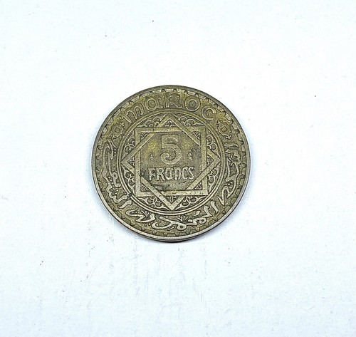 Pièce cinq francs maroc - cinq,