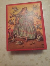 Jeu De cubes en bois vintage