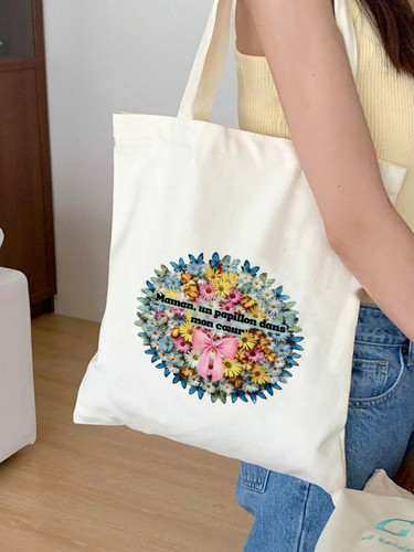 Tote bag maman papillon - tote,