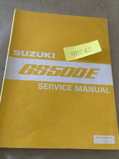 Suzuki Gs500e 1989 k gse 500 manuel revue technique moto atelier gs e ANGLAIS