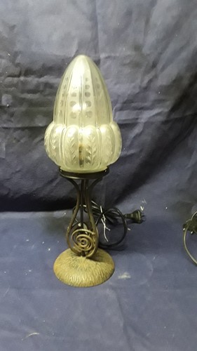 Lot lampes art déco en - de,