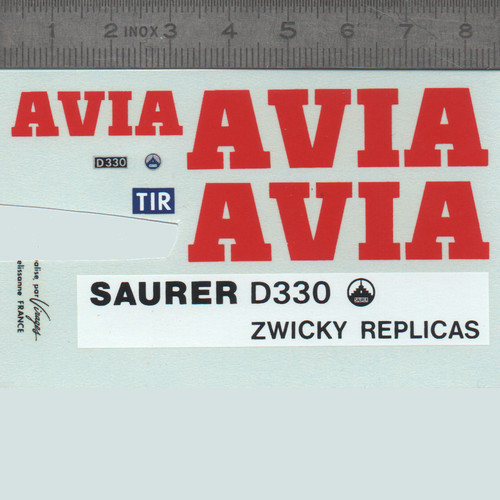Décalcomanie avia saurer - -,