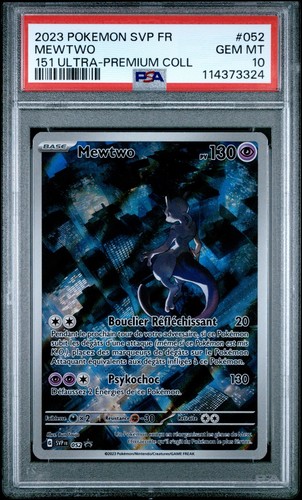 Carte pokémon mewtwo svp - pokémon, 052