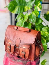 Sacoche Cuir Besace Ordinateur