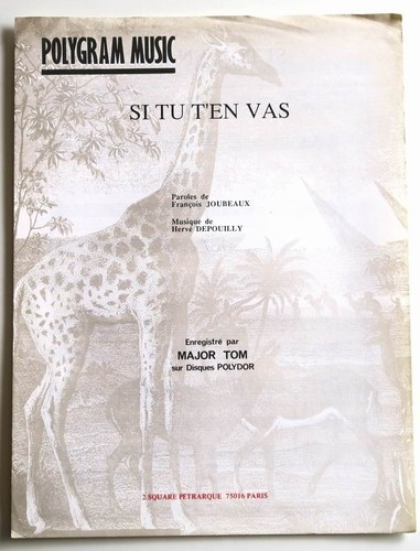 Partition sheet music major - music,