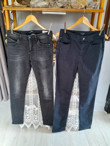 Pantalons noirs femme un - noirs,