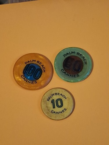 Lot ancien jeton chip - lot,