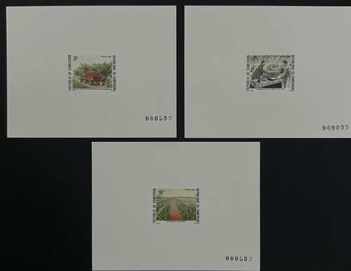 Cameroun 1986 1145 1147 - cameroun,