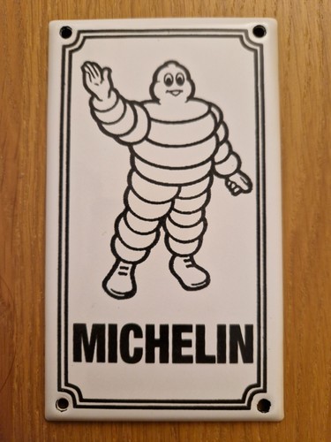 Plaque michelin bibendum - michelin,