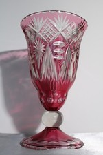 Vase en cristal de Bohème