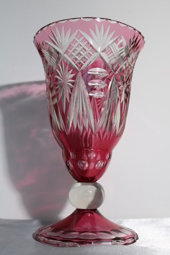 Vase cristal bohème - en,