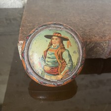 BONBONS MARTEL Nantes- Rare  petite Boite ancienne tole lithographiée n°1 - 1900