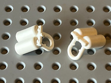 2 x LEGO Space Minifig White