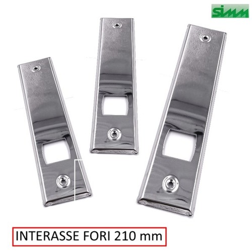 Plaque inox pour enrouleurs - en,
