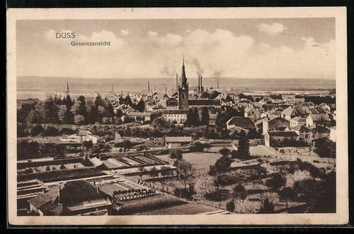 Cpa duss vue générale 1917 - 1917,