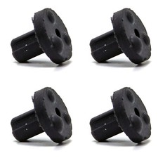 WHIRLPOOL 481246368017 X4 LOT Patin Caoutchouc Butee Pied Grille Plaque cuisson