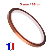 Kapton Ruban adhésif 5 mm film polyimide haute température scotch isolant