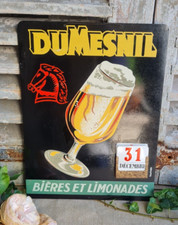 ANCIENNE TOLE CALENDRIER NO