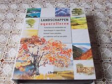 Peindre les paysages à l'aquarelle, technique, pinceaux, palette et modèles