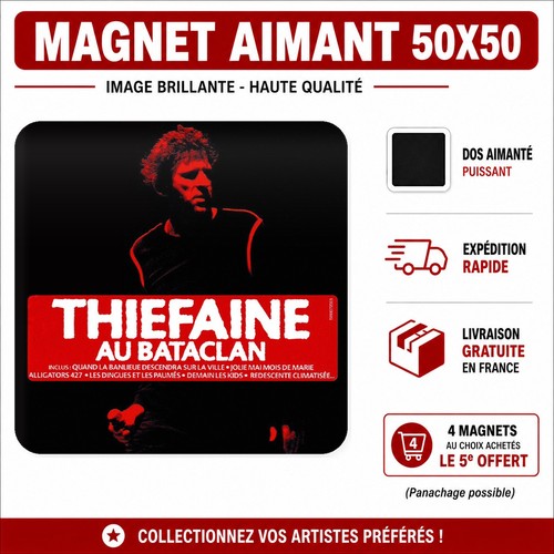 Magnet thiefaine bataclan - ,