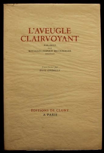 Bruckberger aveugle - bruckberger, "l'aveugle