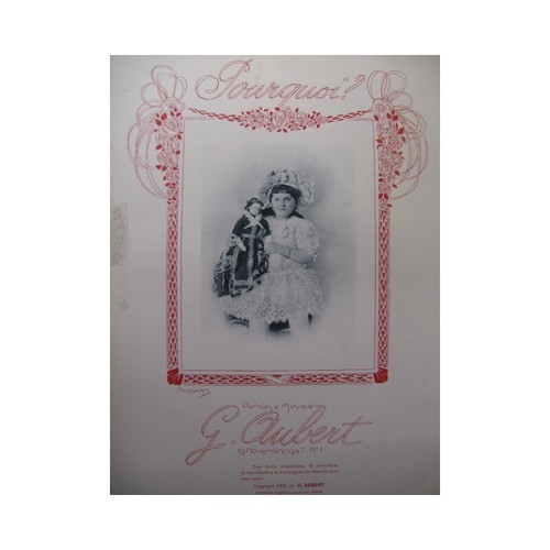 Aubert gaston pourquoi chant - aubert,