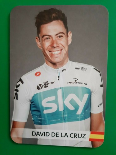 Cyclisme carte cycliste - cycliste, david