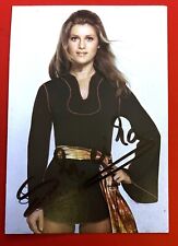 SHEILA  VINTAGE 70s TRADING ROOKIE CARTE DEDICACEE DISQUES CARRERE SIGNEE